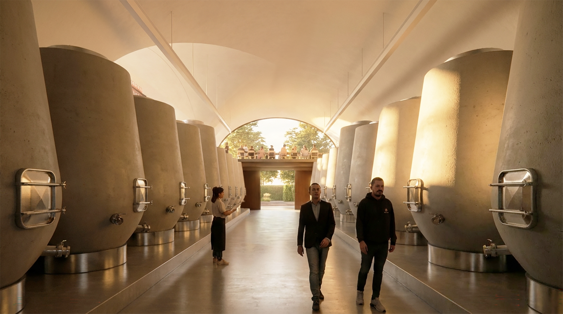 Napa Winery Fermentation